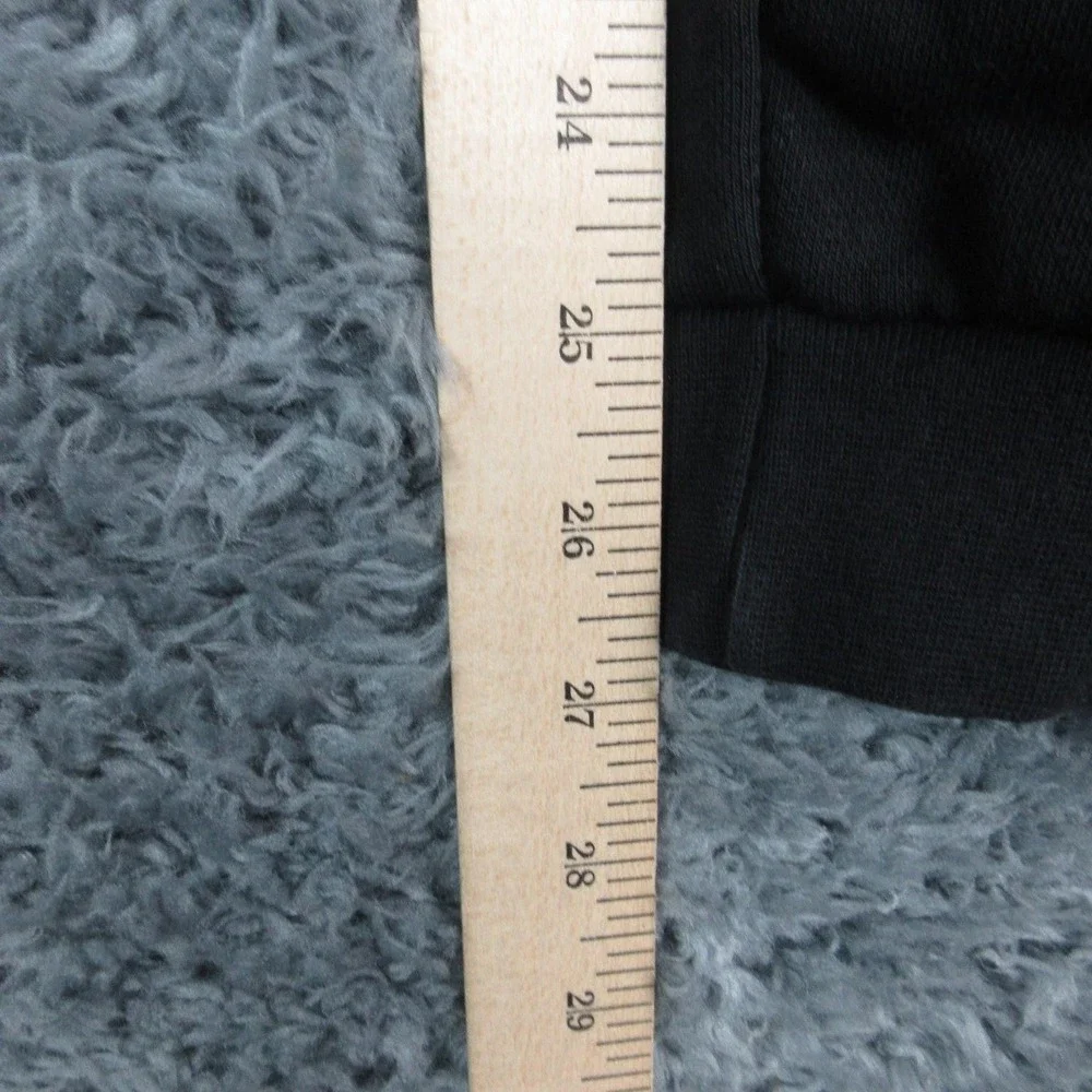 Nike Pants Womens Small Black Club Fleece Joggers Sweatpants Ankle 27x26.5*